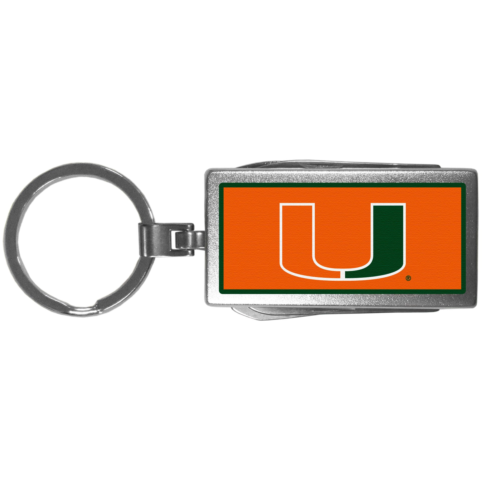 Miami Hurricanes Multi-tool Key Chain, Logo
